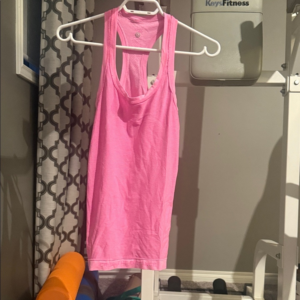 lululemon athletica Pink Tank Top